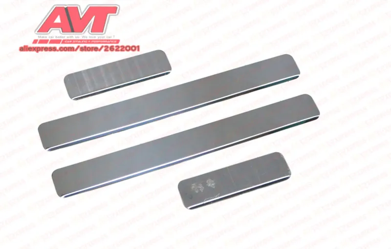 

Door sills for Renault Duster 2009-2017 pad car styling decoration protection strip sills trim stainless steel protection