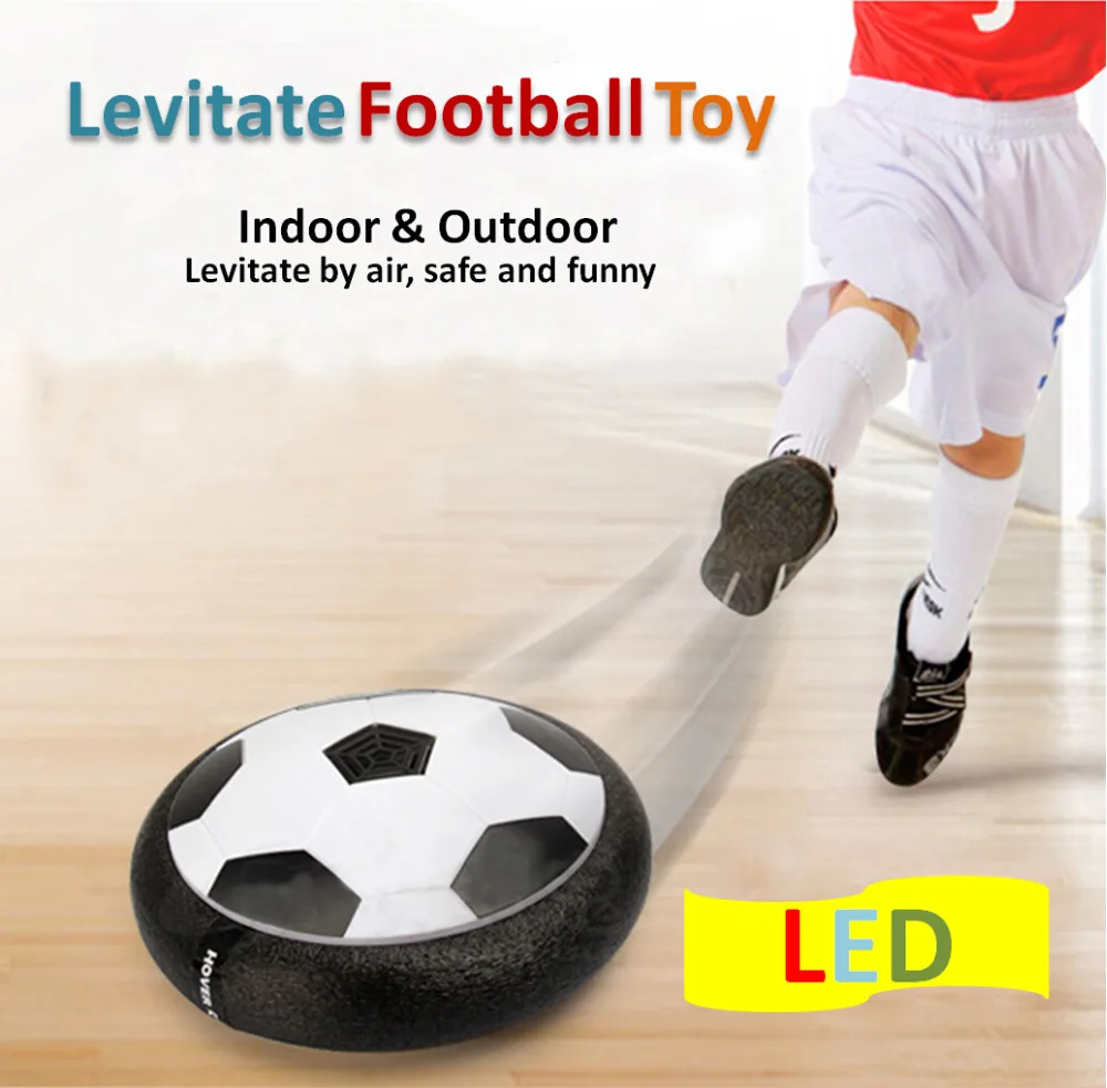 2016 New Indoor Outdoor Hover Football Toy Air Power Football Boys