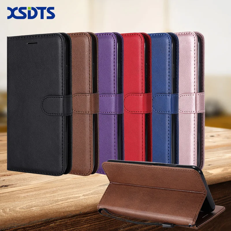 

XSDTS Wallet Case For Huawei Nova 5i 4 4E 3E 3 3i High quality Flip PU Leather With Card Pocket Phone Cover Coque