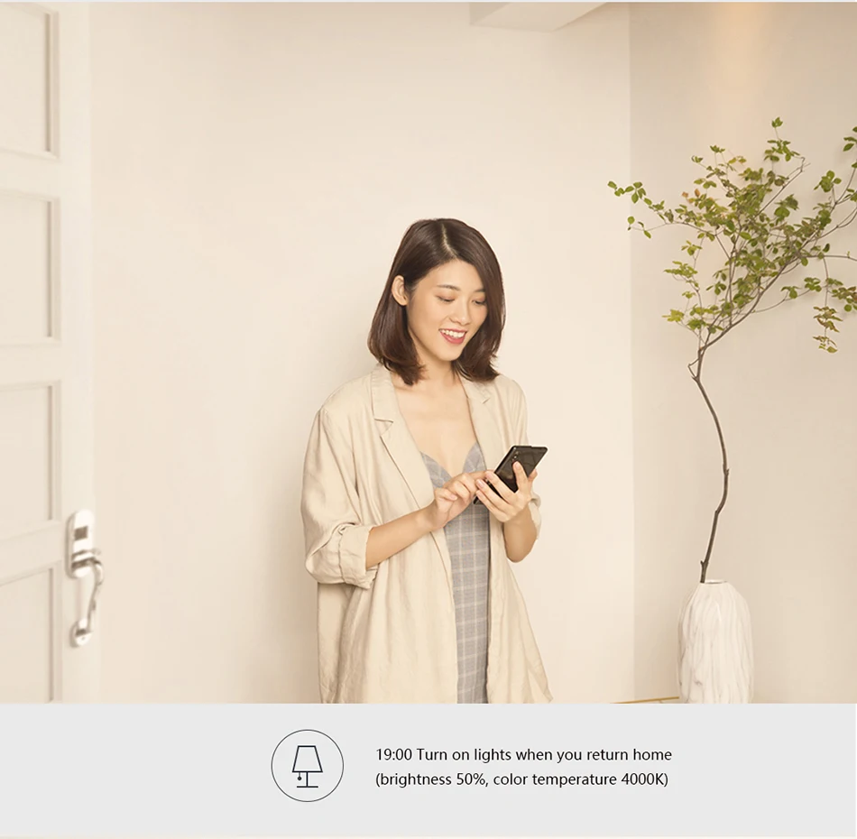 Wholesale Xiaomi Aqara 9W E27 2700K-6500K 806lum Smart White Color LED Bulb Light Work with Home Kit and MI Home App Smart Lamp