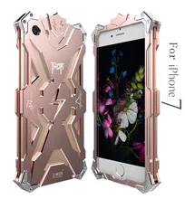 7 Original Design metal Shell Cool Metal Aluminum THOR IRONMAN protect phone cover shell cases for iphone 7 SE 5 5S 5C 6 6s plus