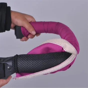 

Baby Stroller Oxford Armrest Cover Fabric Handle Bar Bumper Bar Carriage Front Handle Cleaning Bumper Baby Pram Pushchair