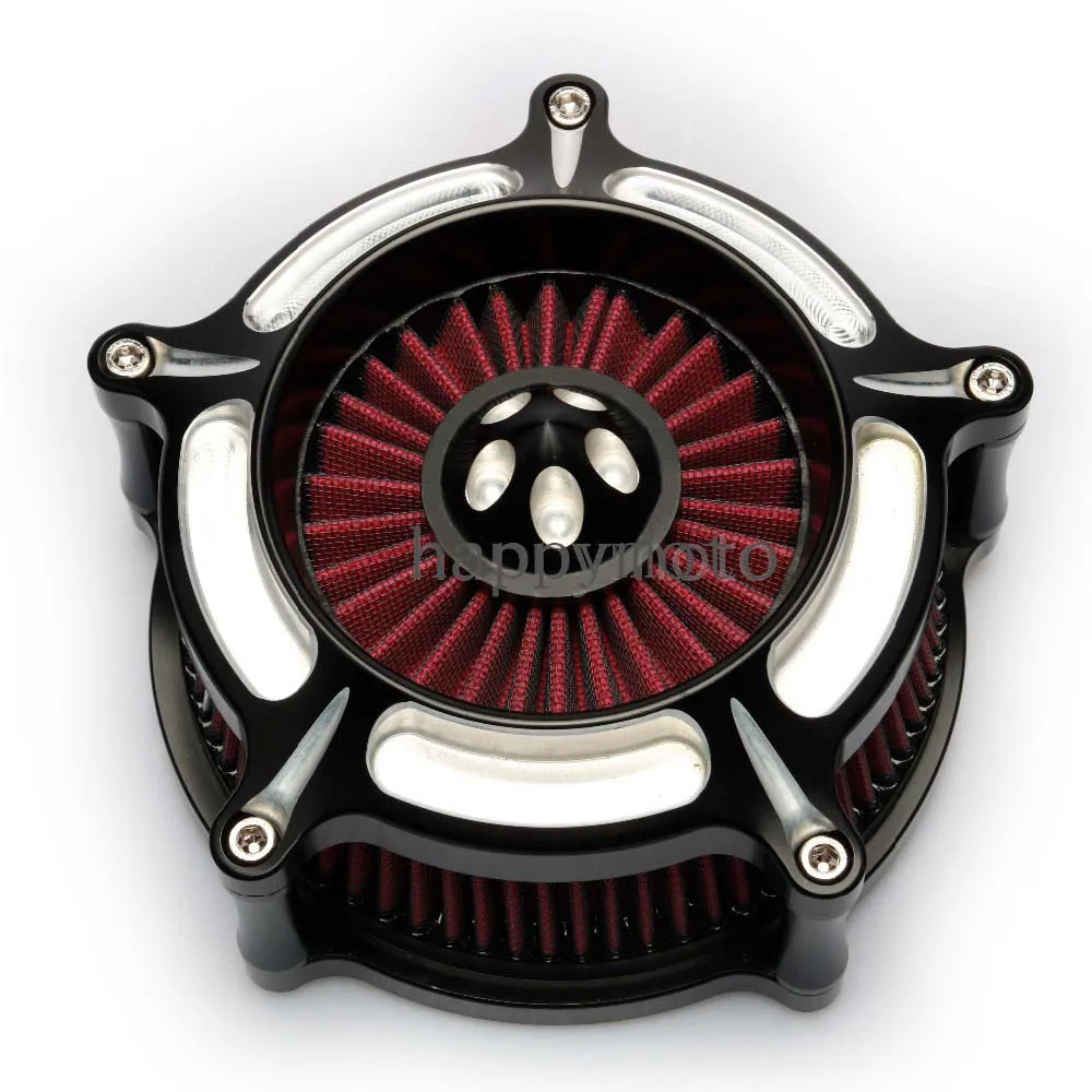 Motorcycle air cleaner kit for harley street glide electra glide harley road king air intake for harley touring 2017-2018 Black Motorcycle air cleaner kit for harley street glide electra glide harley road king air intake for harley touring 2017-2018 Black
