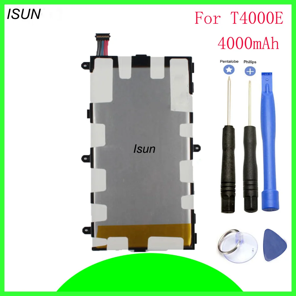Аккумулятор для планшета ISUN T4000E 4000 мАч Samsung GALAXY Tab3 7 0 T210 T211 T2105 T217A сменные батареи |