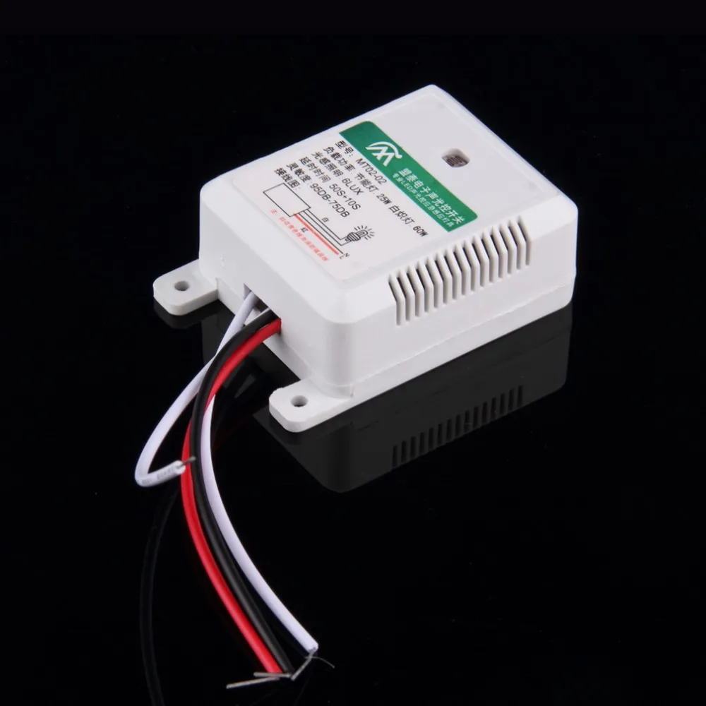 

1Pcs Intelligent Auto On Off Light Sound Voice Sensor Switch MT02-02 95DB-75DB New Brand New