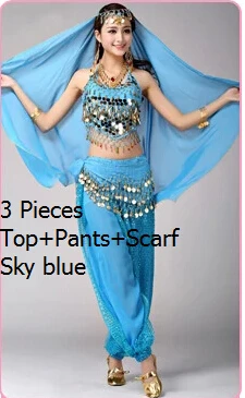 Sky blue 3 pieces