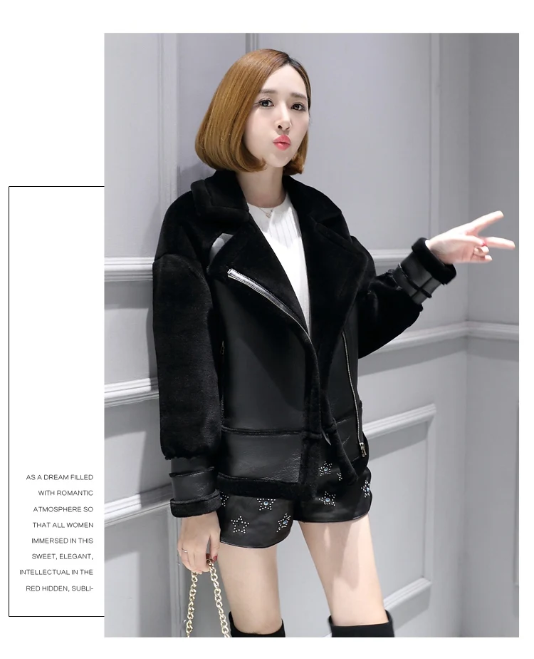 Real Merino Sheep Fur Coat Jacket  (16)