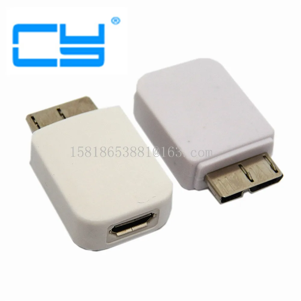 Адаптер Micro USB 5 pin мама-Micro 3 0 B 9 папа для Samsung Galaxy Note N9000 N9005 Белый | Компьютеры и офис