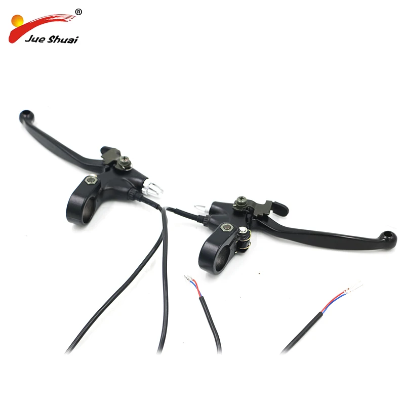Discount Electric Bicycle Brake Lever With Parking Function Cut Off Electricity Power Safety Assured Ebike Brake Bisiklet Aksesuar 1