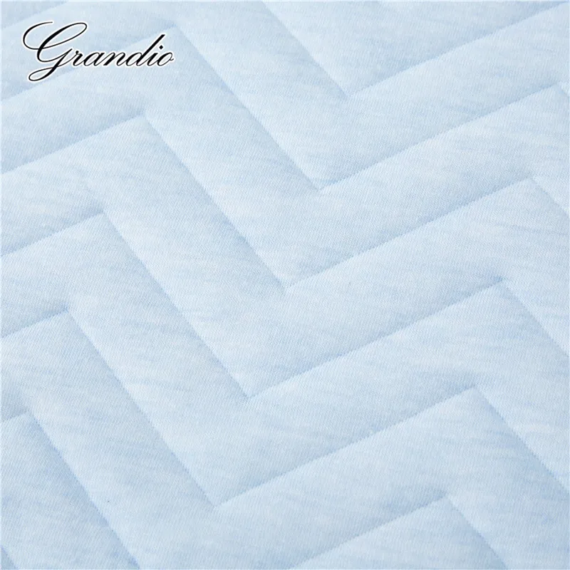 Oversized 200x230CM Towel Blanket 100% Cotton Solid Light Blue Knitted Thin Summer Quilt for Home Travel Hotel Airplane Picnic