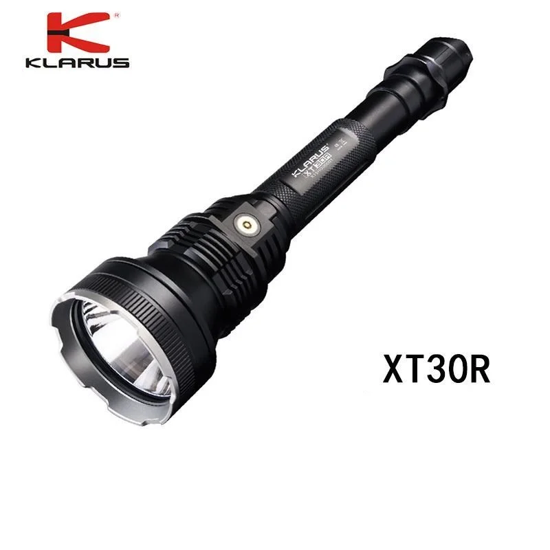 

Free Shipping 1SET Klarus XT30R LED Flashlight 1800 Lumens CREE XHP35 HI D4 LED 6 Mode Torch Camping Waterproof Flashlight