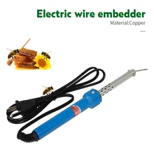 Бренд 1 шт. Электрический провод Embedder Пчеловодство подходит для нагревательного устройства Оборудование Инструмент пчеловода вилка 30 Вт инструмент
