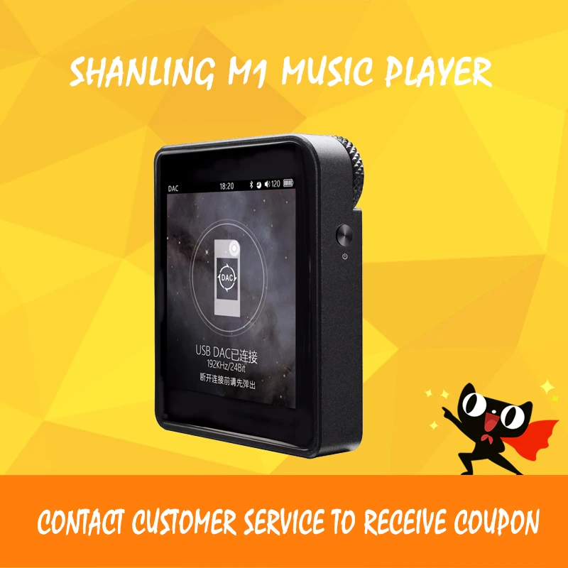 

Shanling M1 mp3 player bluetooth dsd hifi lossless decoder flac player mini portable sports music player mp3 audio with screen