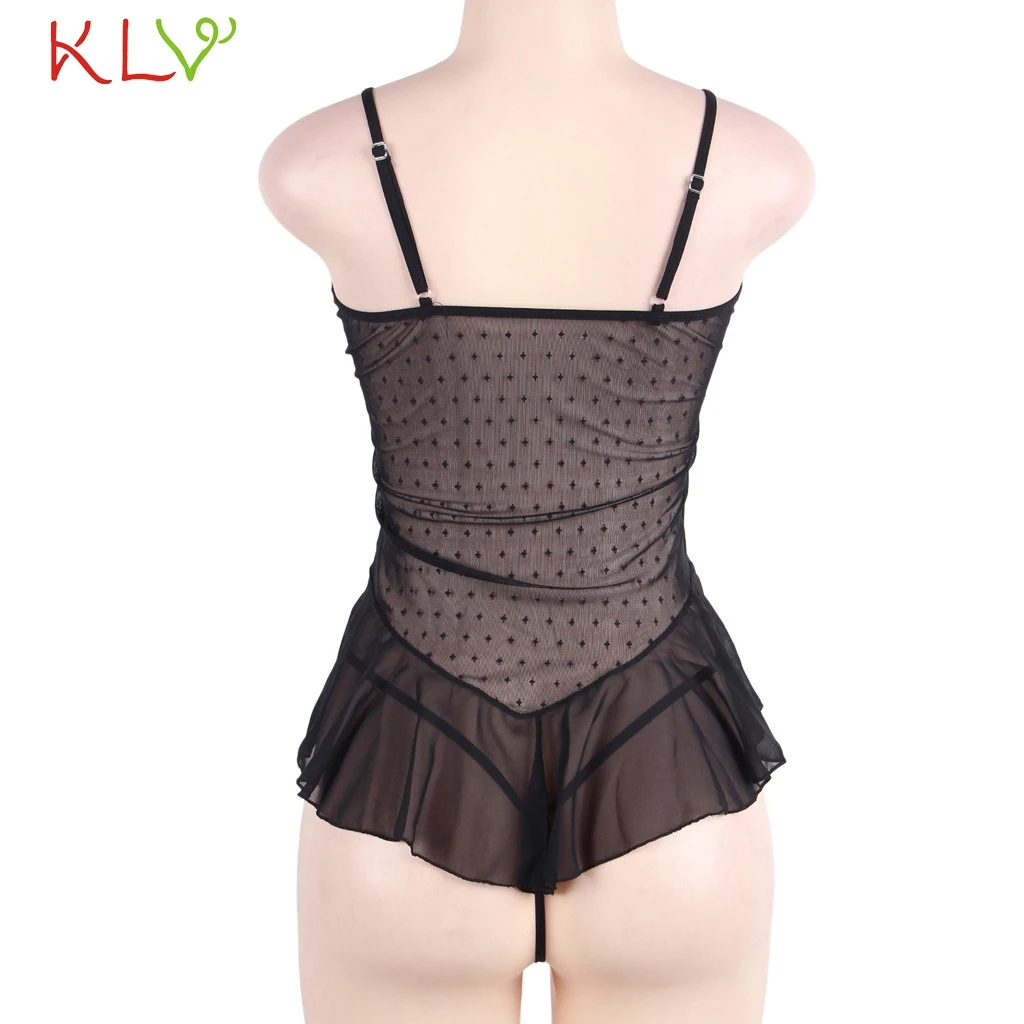 Женское ночное белье 5XL сексуальное нижнее одежда для сна платье Babydoll кружевное