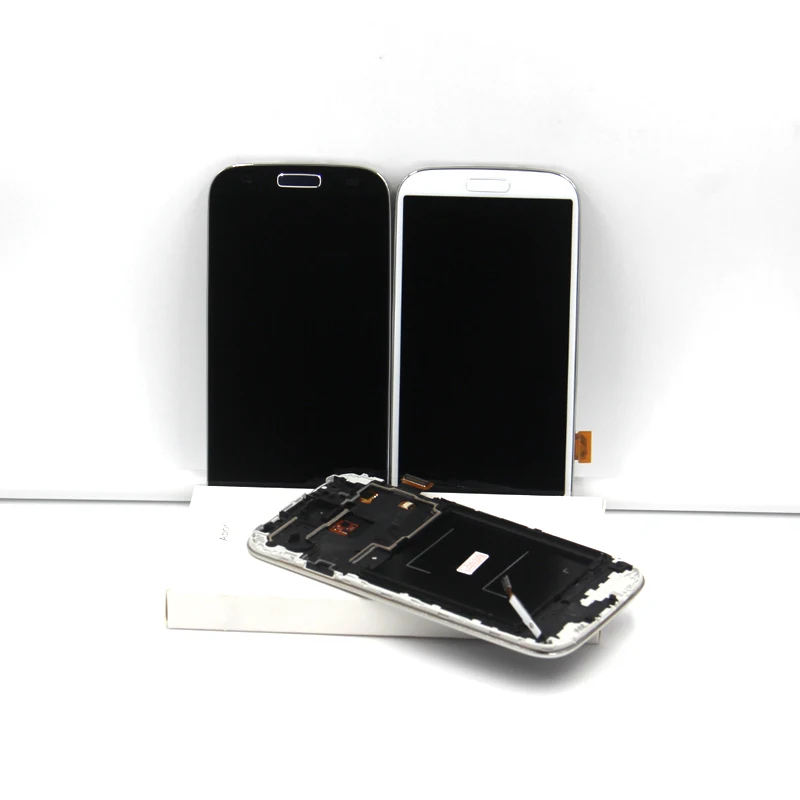 ЖК дисплей с сенсорным экраном и дигитайзером в сборе совместим Samsung Galaxy S4