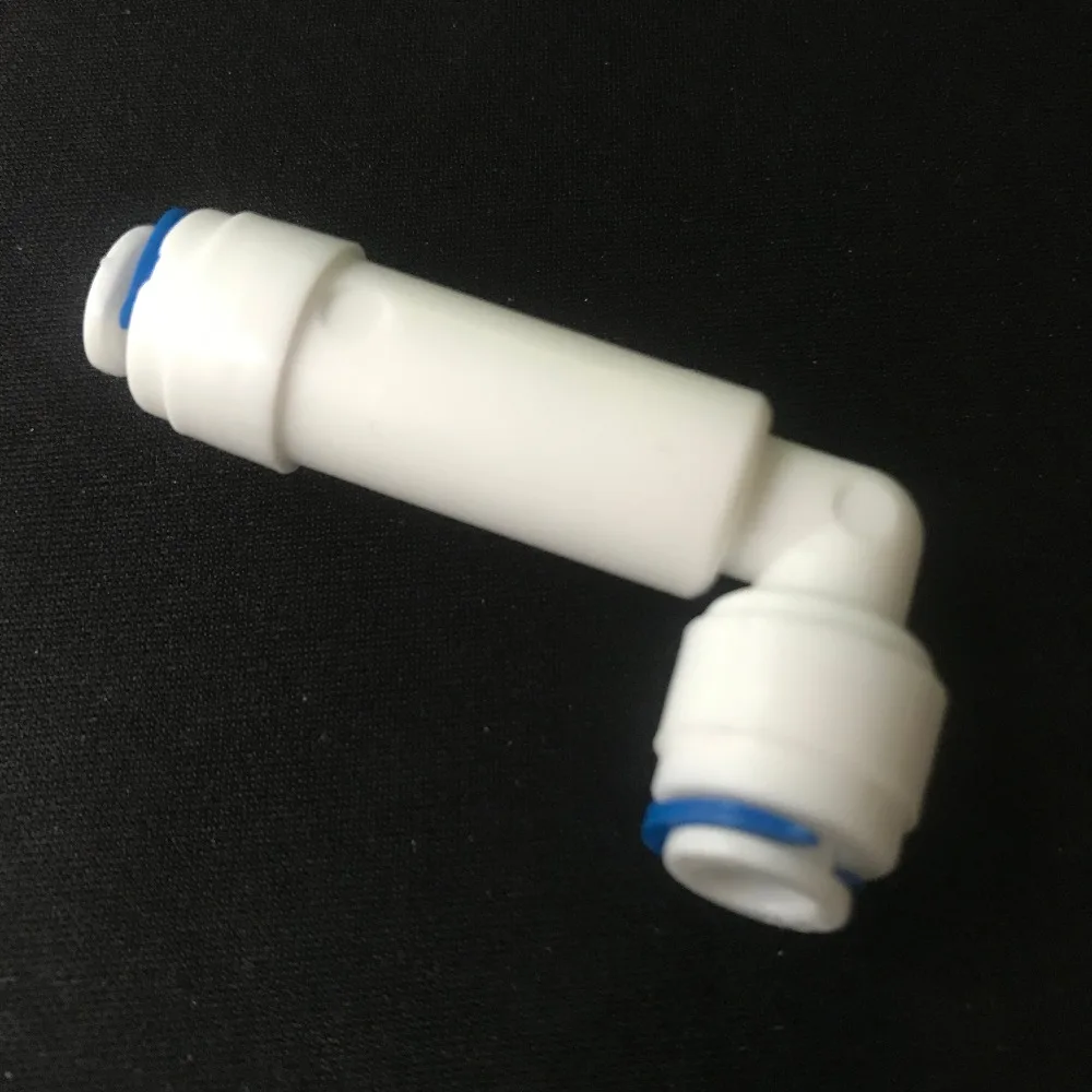 

1/4" Plastic Pipe Quick Connect Water Fitting Check Valve