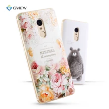 Для Xiaomi Редми примечание 4 Case 3D Рисунок Скульптура ТПУ Случаях роскошные Силиконовый Чехол Для xiaomi редми примечание 4 Мягкая Задняя Крышка Coque