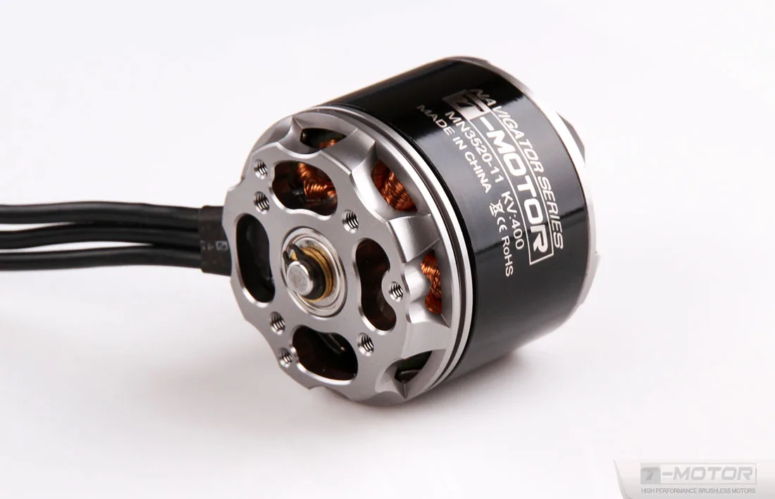 Tiger t-мотор MN3520 400KV 4-8S бесщеточный двигатель навигатор серии High End для октокоптер, гексакоптер