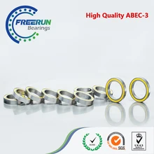 10 pces 15x21x4 61702 2rs abec3 15x21x4mm amarelo borracha 6702 2rs modelo rolamento do motor