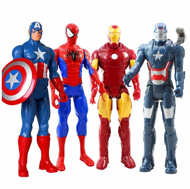 Free Shipping Marvel Heros Captain America Spiderman Iron Man The First