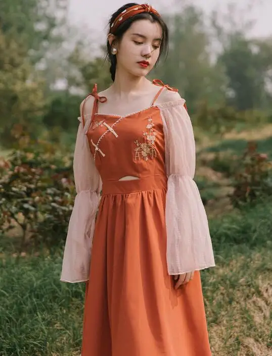 

Lolita Summer Dress Lolita Costume Girl Princess Cute Sweet Slip Dress