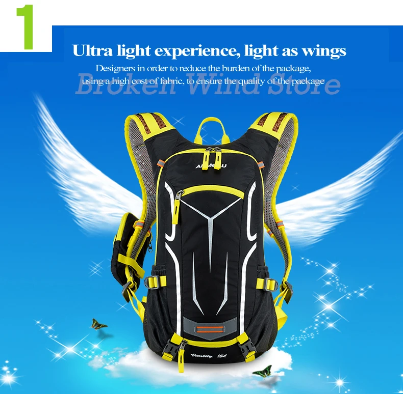 Sale Anmeilu 18L Cycling Hydration Backpack Waterproof Nylon Bicycle Bag With Rain Cover Bike Water Bag Climbing Hiking Shoulder Pack 14 Sale Anmeilu 18L Cycling Hydration Backpack Waterproof Nylon Bicycle Bag With Rain Cover Bike Water Bag Climbing Hiking Shoulder Pack 14