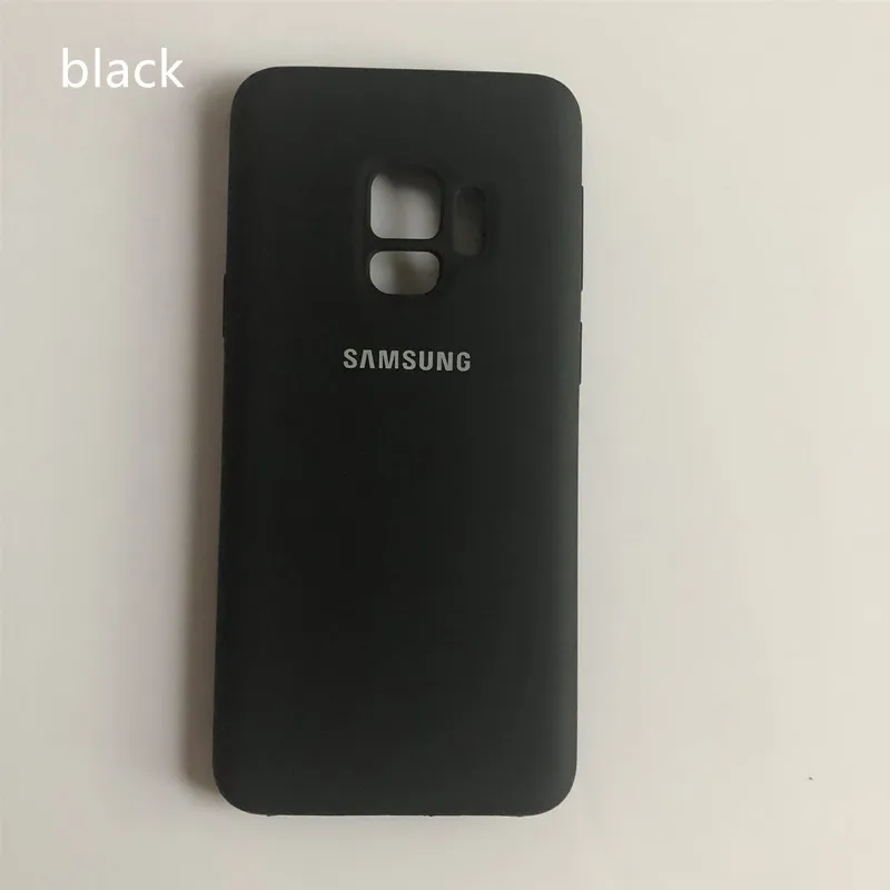Жидкий силиконовый чехол для samsung galaxy S9/S9 Plus, шелковистый мягкий на ощупь защитный чехол на заднюю панель для galaxy s9/s9 plus