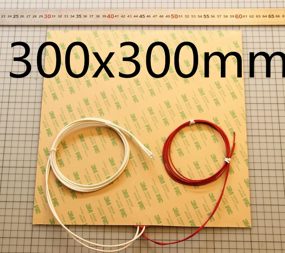 300X300 мм 12 &quotX 12&quot 110 В/120 В/220 В 750 Вт гибкий силиконовый нагревательный