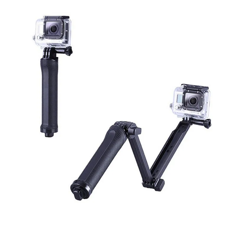 

ZycBeautiful for GoPro seventy percent off self timer rod 3-way Gopro three to adjust arm Gopro5 fittings self timer pole