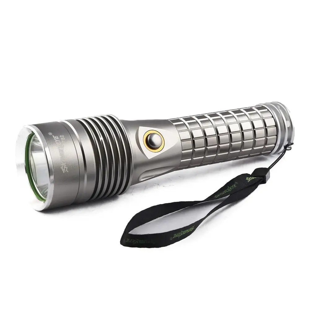 SKYWOLFEYE LED Flashlight T6 waterproof 8000LM Rechargeable Torch 18650