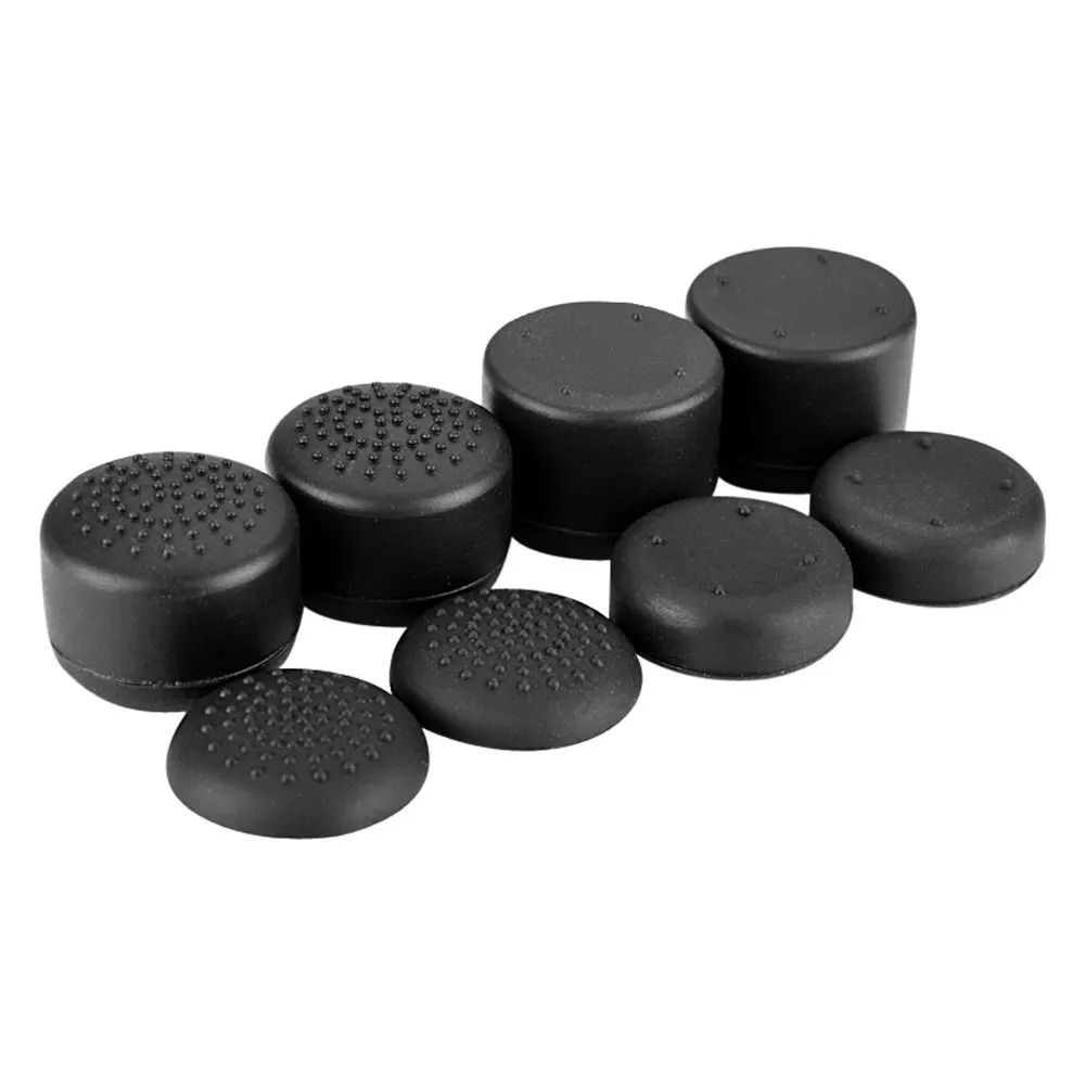 8 Caps IVYUEEN 2 в 1 для microsoft Xbox One X S тонкий контроллер силиконовый гелевый резиновый чехол+ 2 шт. джойстик ручки аналоговые крышки - Цвет: 8 Caps