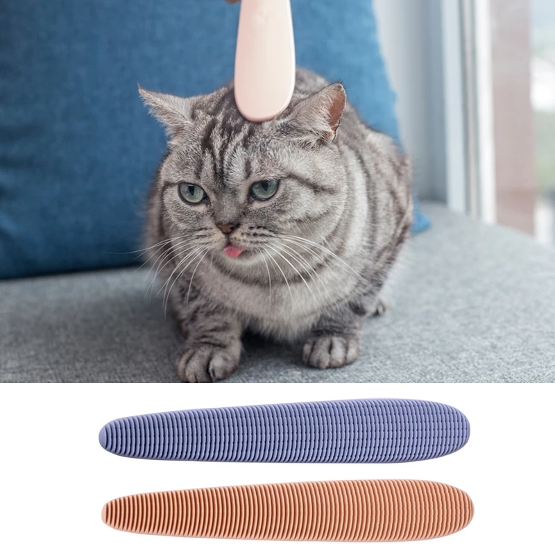 

Pet Cat Grooming Comb Cat Tongue Like Brush For Hair Knot Cat Dog Hair Remover Massage Comb Pet Dog Professional Grooming Brush
