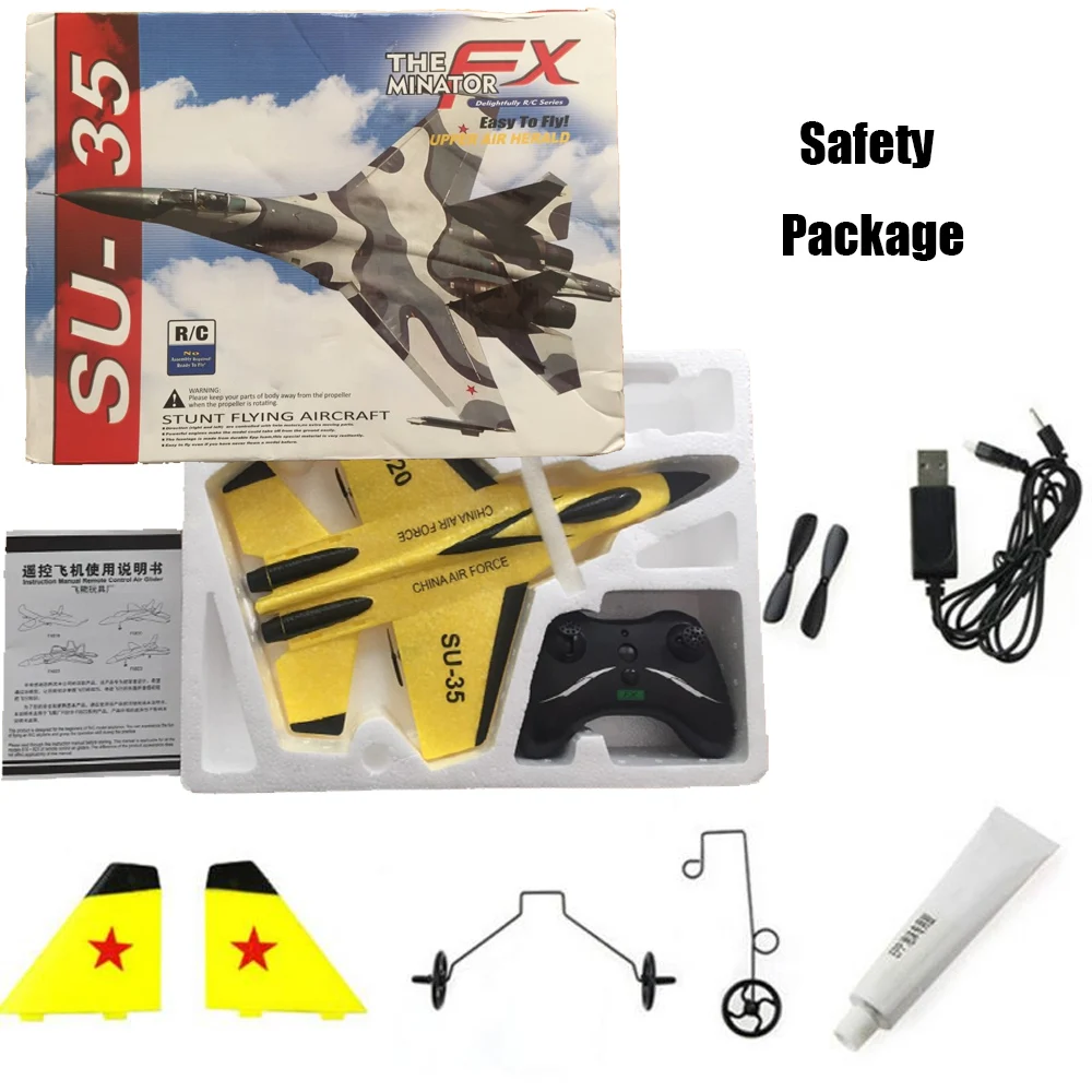 RC Plane Toy EPP Craft Foam Electric Outdoor RTF Radio Remote Control SU-35 Tail Pusher Quadcopter Glider Airplane Model for Kid RC Plane Toy EPP Craft Foam Electric Outdoor RTF Radio Remote Control SU-35 Tail Pusher Quadcopter Glider Airplane Model for Kid