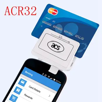 

ACR32 MobileMate Audio Jack Interface ISO7810 / ISO7811 Hi-Co and Low-Co Magnetic Card Supports Android And IOS Apple Systems