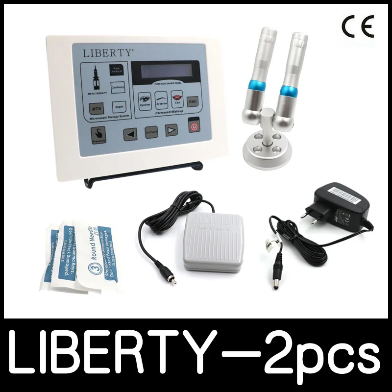 Liberty dermographe maquillage Перманентный макияж цифровая тату машина с переключателем ног