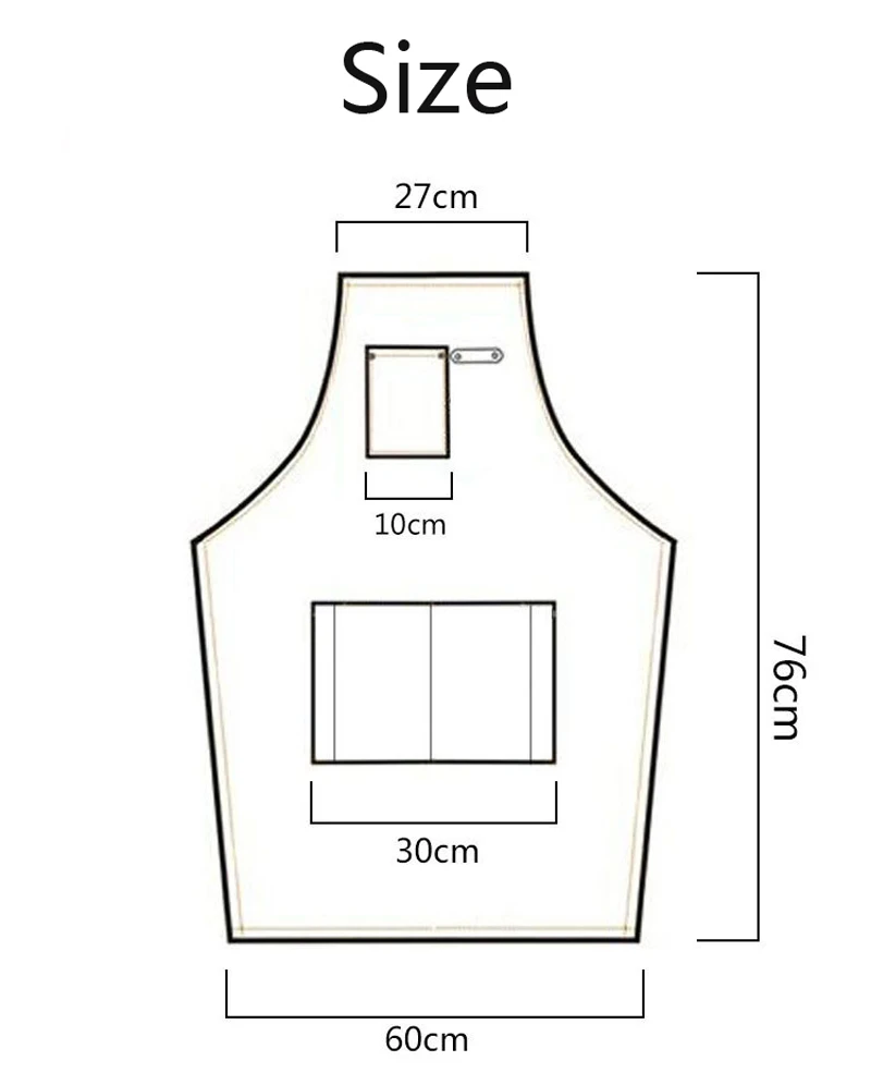 Новый 2018 барбекю Холст Фартук с карманом платье нагрудник кожаные ремни Кухня фартук для Для женщин Для мужчин приготовления официантка