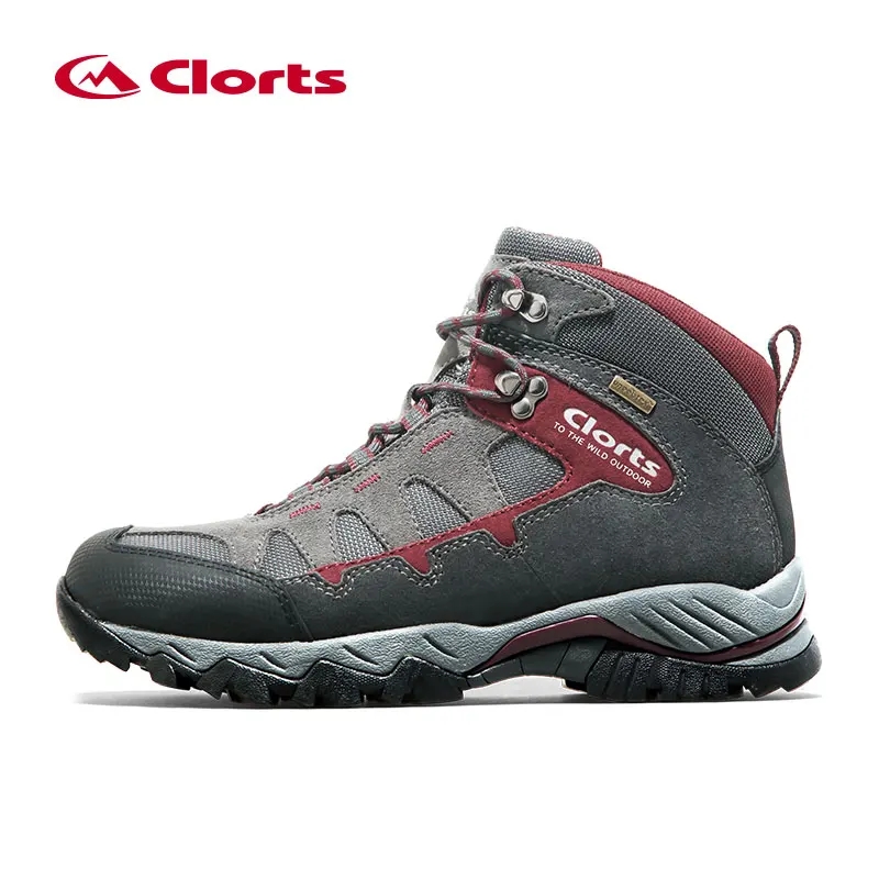 Clorts/Мужская альпинистская обувь; Уличная обувь из коровьей замши; походные ботинки; Водонепроницаемая Треккинговая обувь; дышащие зимние кроссовки; HKM-823
