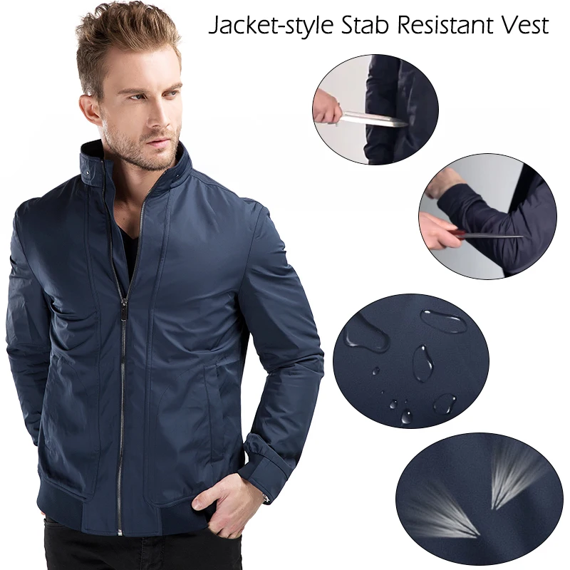 

Special forces against Flexible Anti-cut Suit jacket Soft Matter Stab Vests Tactical Thin Invisible Security Clothing