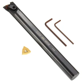 

Brand New 20x200mm S20R-MWLNR08 Lathe Turning Tool Boring Bar Holder For WNMG0804 Right Hand 95 Degree