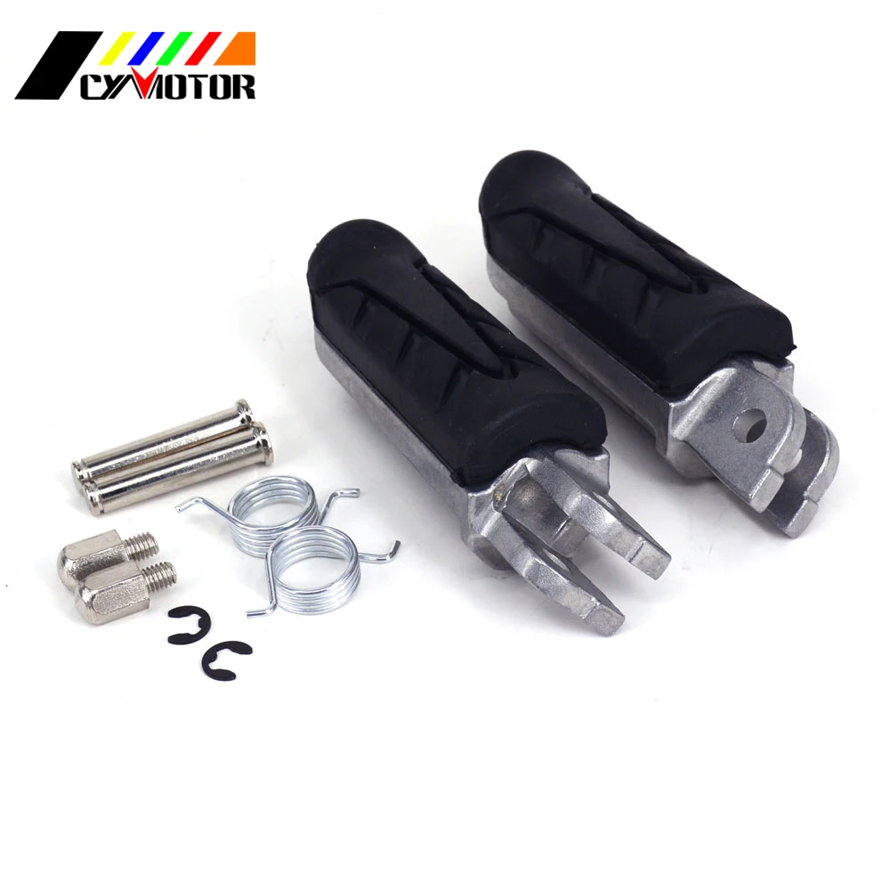 Передние Подножки для мотоцикла подножки HONDA XL CB VT VTR NT CBF CBR NTV VFR 125 250 400 500 600 650 750 800