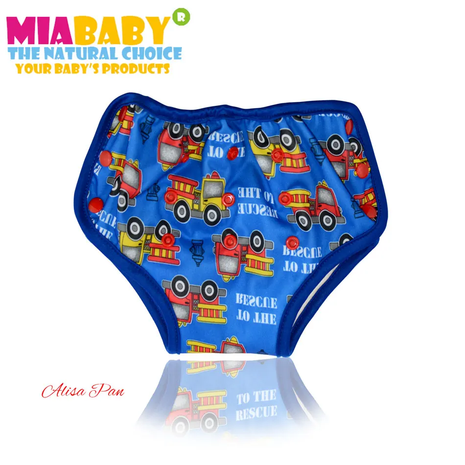 Miababy/тканевые тренировочные штаны для подгузников Бамбуковая махровая подкладка
