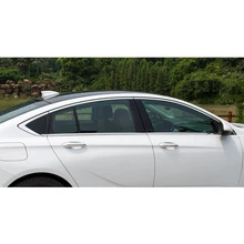Lsrtw2017 304 нержавеющая сталь окна автомобиля планки для Buick Regal 2017 2018 Opel Insignia Vauxhall Insignia Holden Commodore