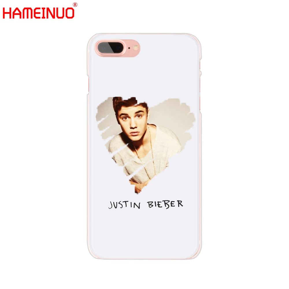 HAMEINUO Fashion JUSTIN BIEBER Super Star cell phone Cover case for iphone X 8 7 6 4 4s 5 5s SE 5c 6s plus