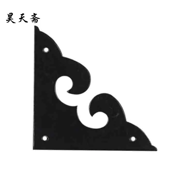 [Haotian vegetarian] Chinese furniture copper fittings / copper Horn gusset / single bread corner bead HTG-109
