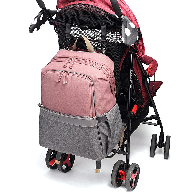 USB Водонепроницаемый рюкзак для детских колясок, подгузник для мам, подгузник для беременных женщин, многофункциональная сумка для путешествий, изоляционная сумка для кормления