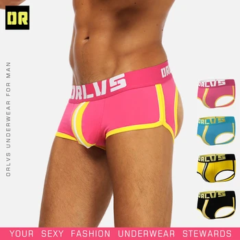 

ORLVS 2019 Gay Men Underwear Jockstrap Sexy Tanga Hombre Thong Men String Homme Cueca Gay Camouflage Panties Lingerie OR163