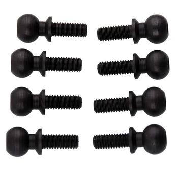 

8PCS HongNor HNR H9801 Ball Head Screws H98052 Ball Cap Screw for Four-wheel Drive Truck RC4WD Original Accessories