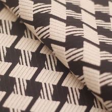 Модное жаккардовое 145 см широкое высококачественное рельефное Чонсам можная жаккардовая ткань одежда хлопковая ткань куртка шорты