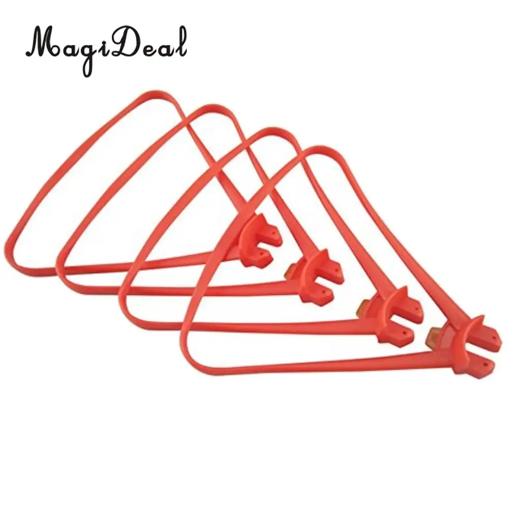 MagiDeal 4Pcs Plastic Propeller Protect Ring Cover Guard for Syma X8SW X8SC X8SG X8 Pro RC Quadcopter Drone Spare Parts Accs