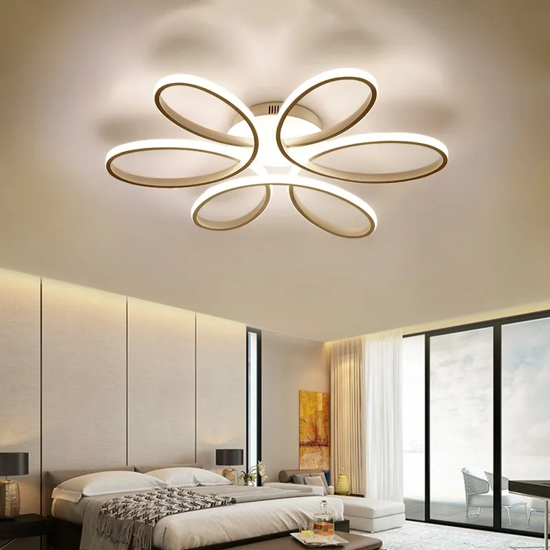 

Simple Modern Led Chandelier light Fixture led Plafondlamp For Living Room Dining Room Bed Room Kitchen Acrylic plafonnier Led